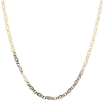 9ct Yellow Gold Celtic Chain 18"