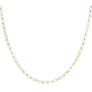 9ct Yellow Gold Belcher Chain 18"