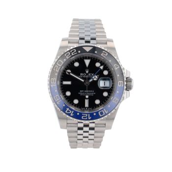 Rolex GMT Master II 'Batgirl' Pre Owned Watch Ref 126710BLNR