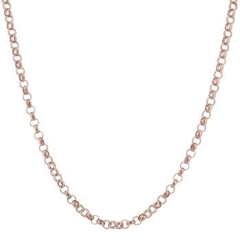 9ct Rose Gold Belcher Chain 28"