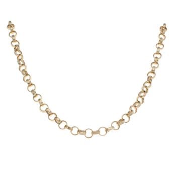 9ct Yellow Gold Belcher Chain 30"