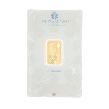 5g Britannia The Royal Mint Ingot Sealed