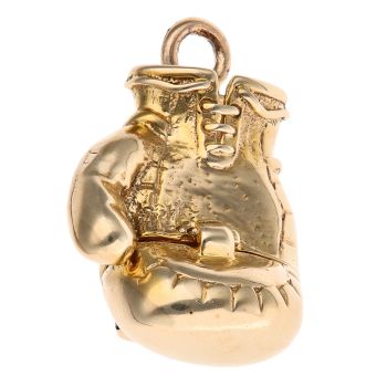 9ct Yellow Gold Hinged Boxing Glove Pendant