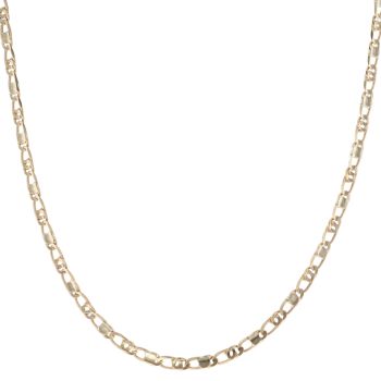 9ct Yellow Gold Fancy Chain 18"