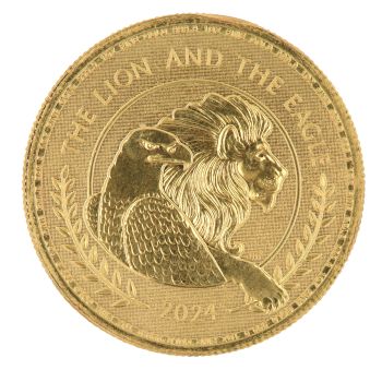 2024 1oz Charles III UK The Lion and The Eagle Coin
