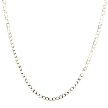 9ct Yellow Gold Curb Chain 24"