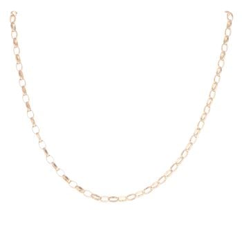 9ct Yellow Gold Belcher Chain 18"