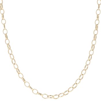9ct Yellow Gold Belcher Chain 22"