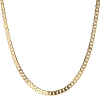 9ct Yellow Gold Curb Chain 24"