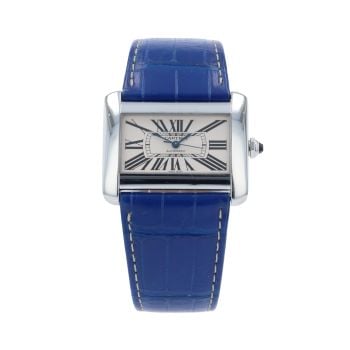 Cartier Tank Divan Pre Owned Watch Ref 2612