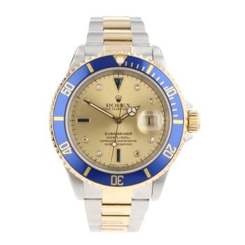 Rolex Submariner Pre Owned Watch Ref 16613