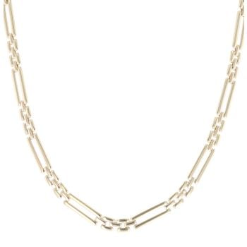 9ct Yellow Gold Fancy Chain 16"