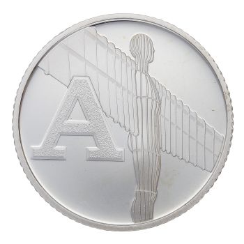2018 Elizabeth II Angel of The North Quintessentially British Series 10 Pence Coin