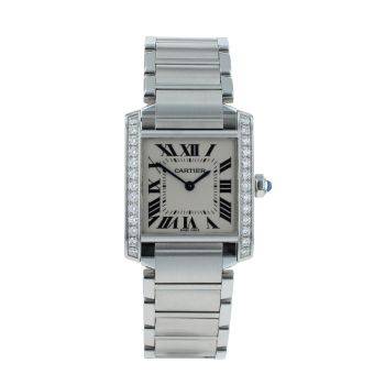 Cartier Tank Francaise Pre Owned Watch Ref 3751 (W4TA0009)