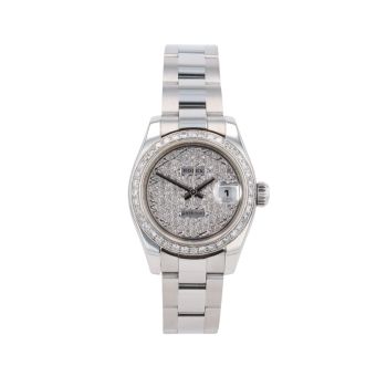 Rolex Custom Datejust Pre Owned Watch Ref 179160
