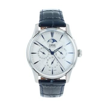 Oris Artelier Moon Phase Calendar Pre Owned Watch Ref 7703