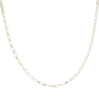 9ct Yellow Gold Belcher Chain 18"