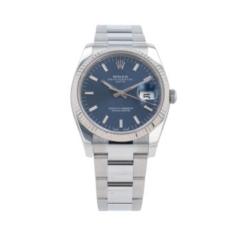 Rolex Oyster Perpetual Date Pre Owned Watch Ref 115234