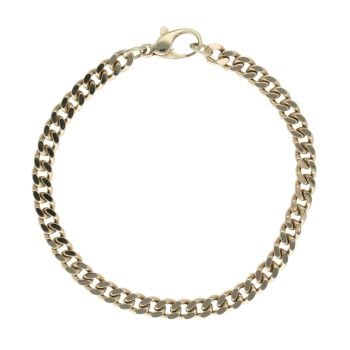 9ct Yellow Gold Curb Bracelet 7.5"