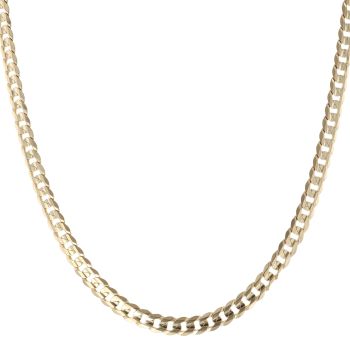 18ct Yellow Gold Curb Chain 20"