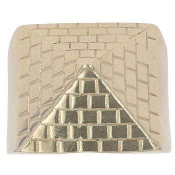9ct Yellow Gold Pyramid Ring