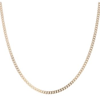 9ct Yellow Gold Curb Chain 26"