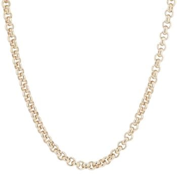9ct Yellow Gold Belcher Chain 24"