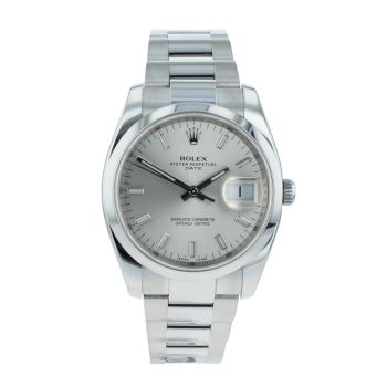 Rolex Oyster Perpetual Date Pre Owned Watch Ref 115200