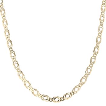 9ct Yellow Gold Facny Chain 20"