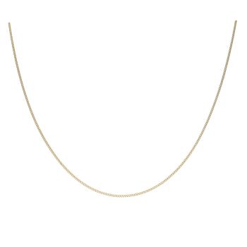 9ct Yellow Gold Curb Chain 20"