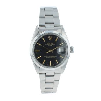Rolex Oyster Perpetual Date Pre Owned Watch Ref 1500