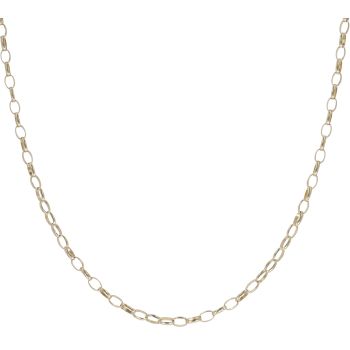 9ct Yellow Gold Belcher Chain 16"