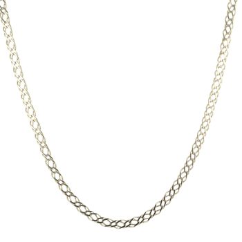 9ct Yellow Gold Double Curb Chain 24"