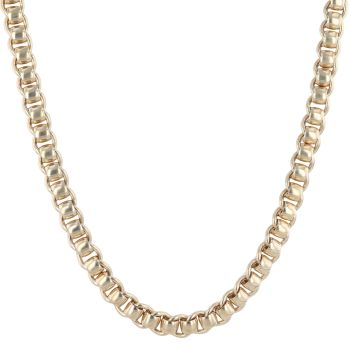 9ct Yellow Gold Rollerball Chain 20"