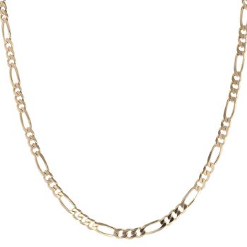 9ct Yellow Gold Figaro Chain 20"