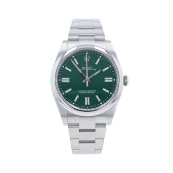 Rolex Oyster Perpetual Pre Owned Watch Ref 124300