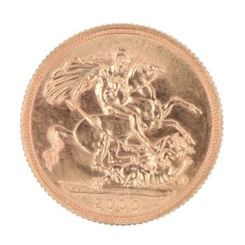 2000 Elizabeth II Full Sovereign Coin