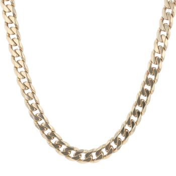 9ct Yellow Gold Curb Chain 24"
