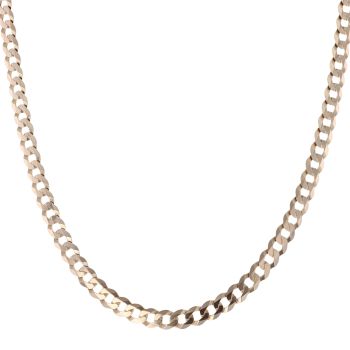 9ct Yellow Gold Curb Chain 20"