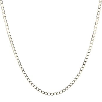 9ct Yellow Gold Curb Chain 18"