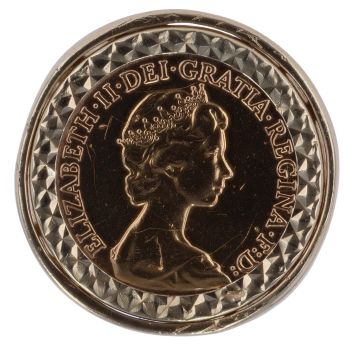 9ct Yellow Gold 1982 Elizabeth II UK Half Sovereign Coin Ring