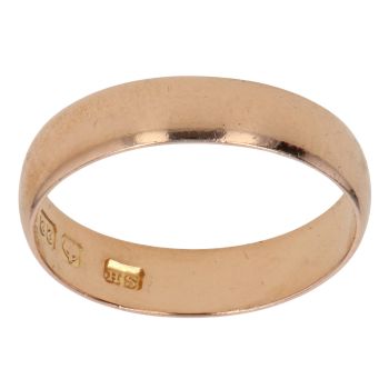 22ct Yellow Gold Wedding Band 4mm