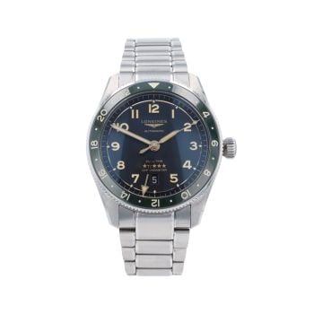 Longines Spirit Zulu Time Pre Owned Watch Ref L3.812.4
