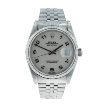 Rolex Datejust Pre Owned Watch Ref 16220