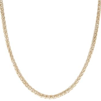 9ct Yellow Gold Wheat Chain 24"