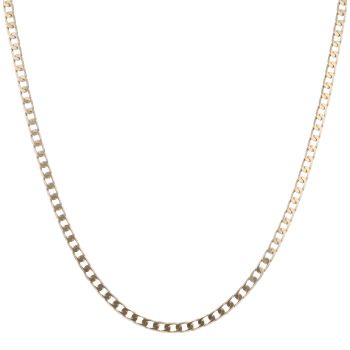 9ct Yellow Gold Curb Chain 20"