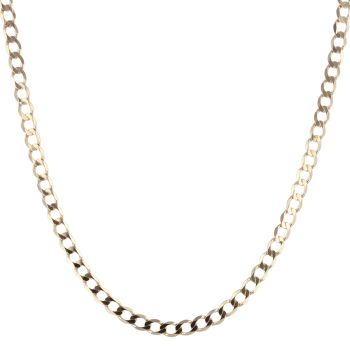 9ct Yellow Gold Curb Chain 24"