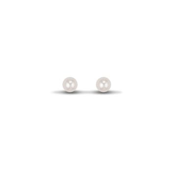 Mint Of London 925 Silver 5Mm Cultured Seawater Akoya Pearl Stud