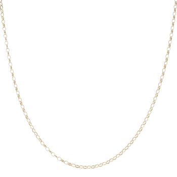 9ct Yellow Gold Belcher Chain 22"