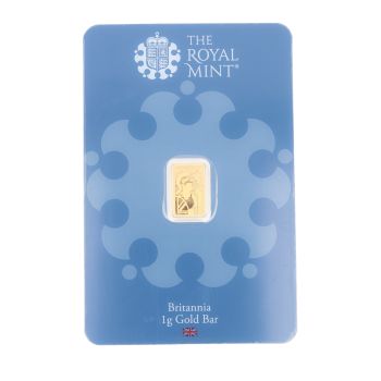 1g The Royal Mint Ingot Sealed